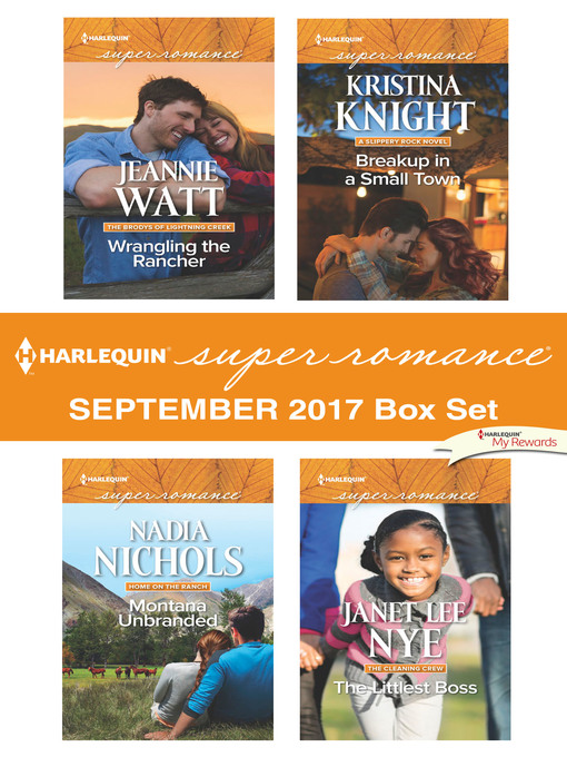 Title details for Harlequin Superromance September 2017 Box Set by Jeannie Watt - Wait list